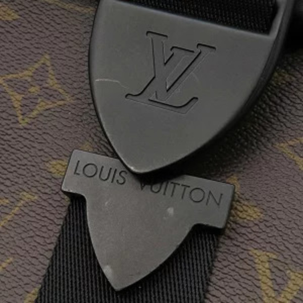 Louis Vuitton Archie Messenger Bag Monogram Macassar Brown Black Brown - Picture 6 of 9